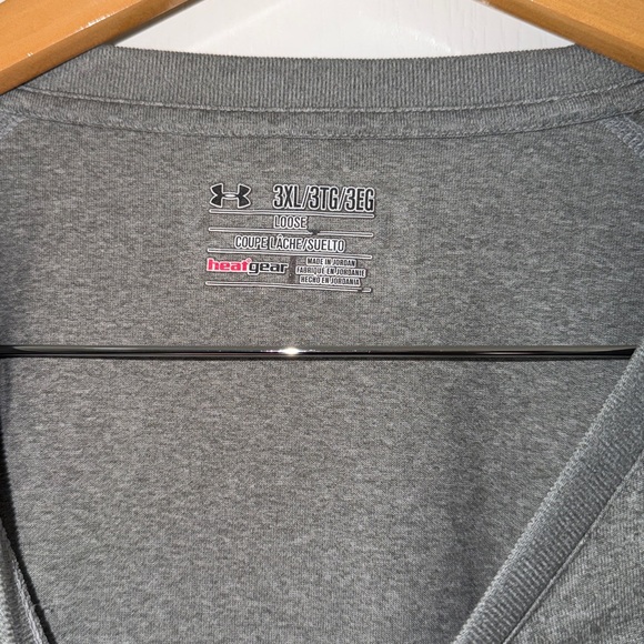 Under Armour Men's Charcoal Long Sleeve Tee Dri fit size xxxlarge - Picture 4 of 4